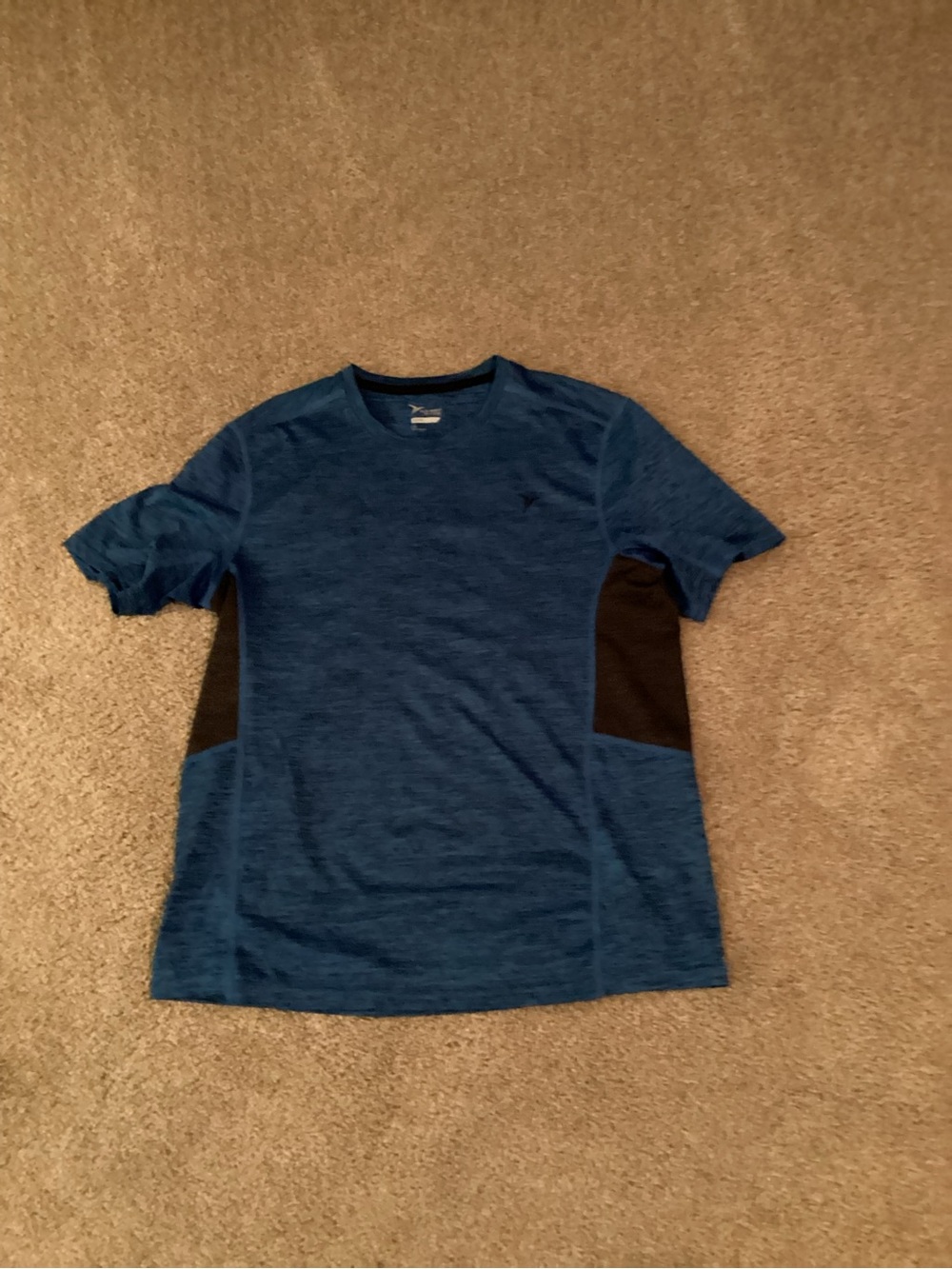 Old Navy Blue and Black Long Sleeve Athletic Tee